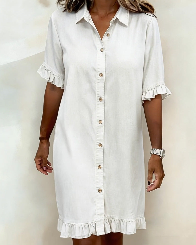 Veloura Harper™ Effortless Denim Dress