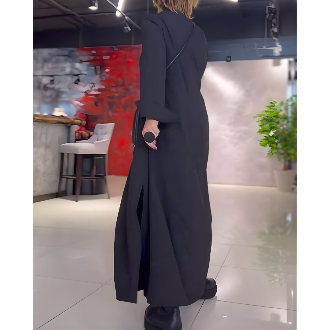 Elara Flow™ Side-Slit Maxi Dres