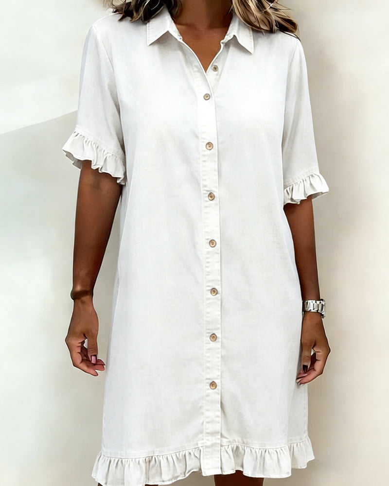 Veloura Harper™ Effortless Denim Dress