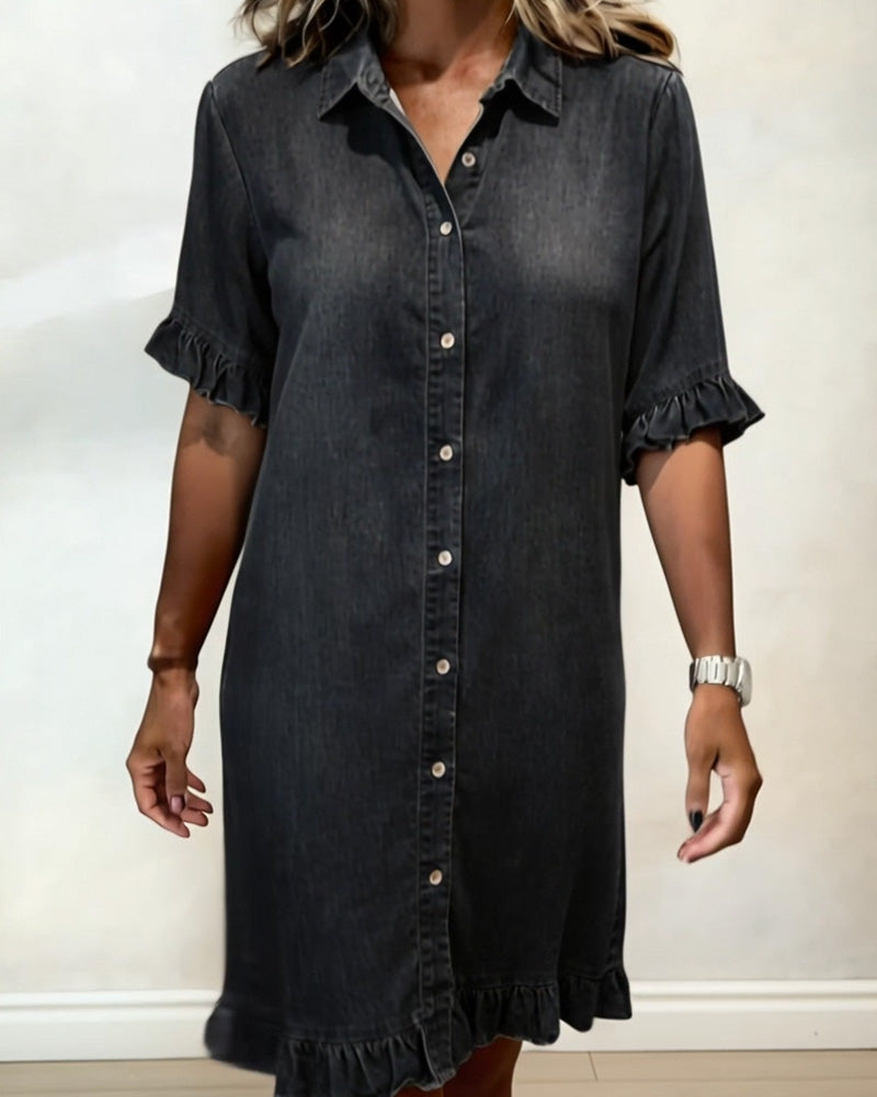 Veloura Harper™ Effortless Denim Dress