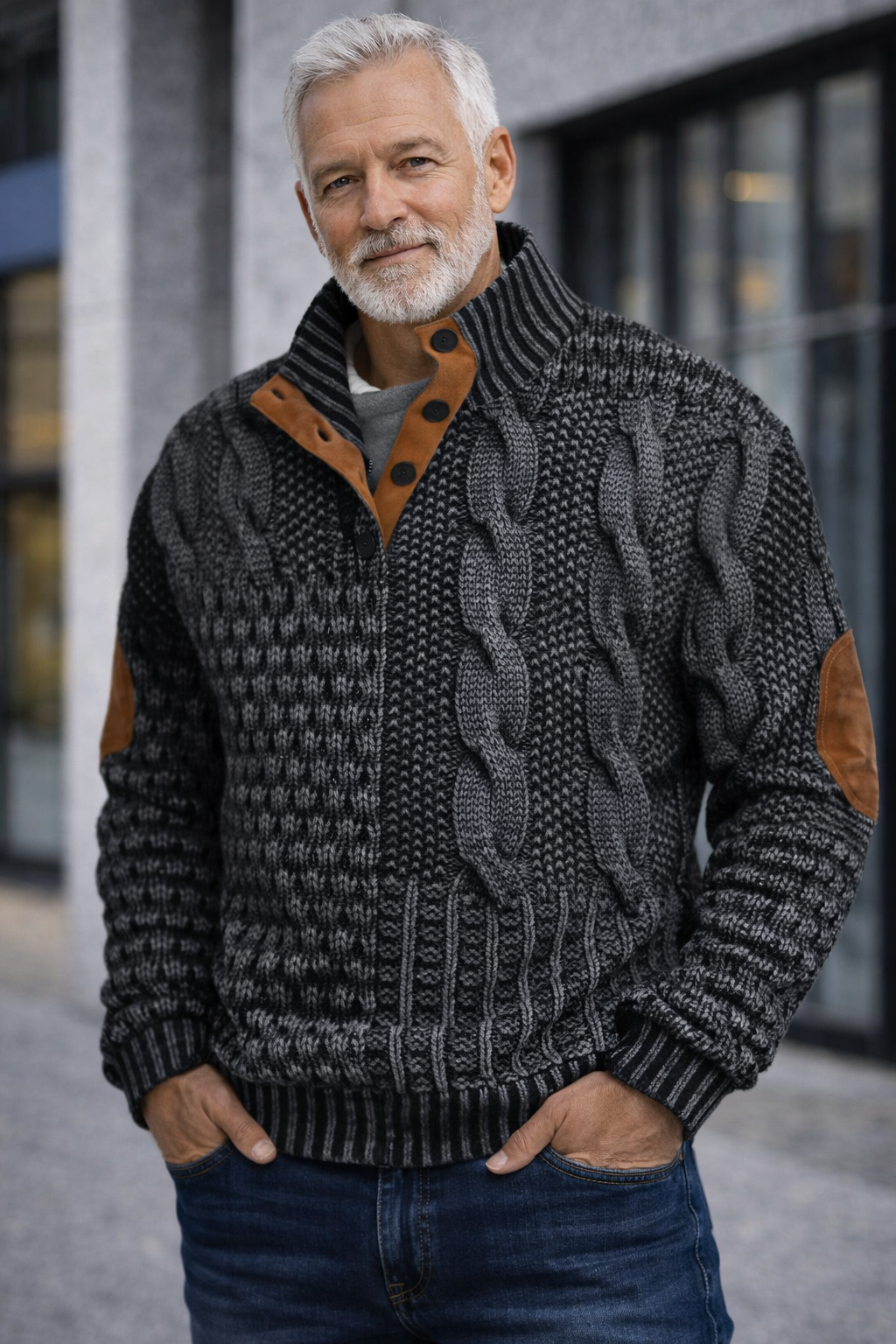 HUDSON™ | Vintage-Chic Knit Sweater for Canadian Style