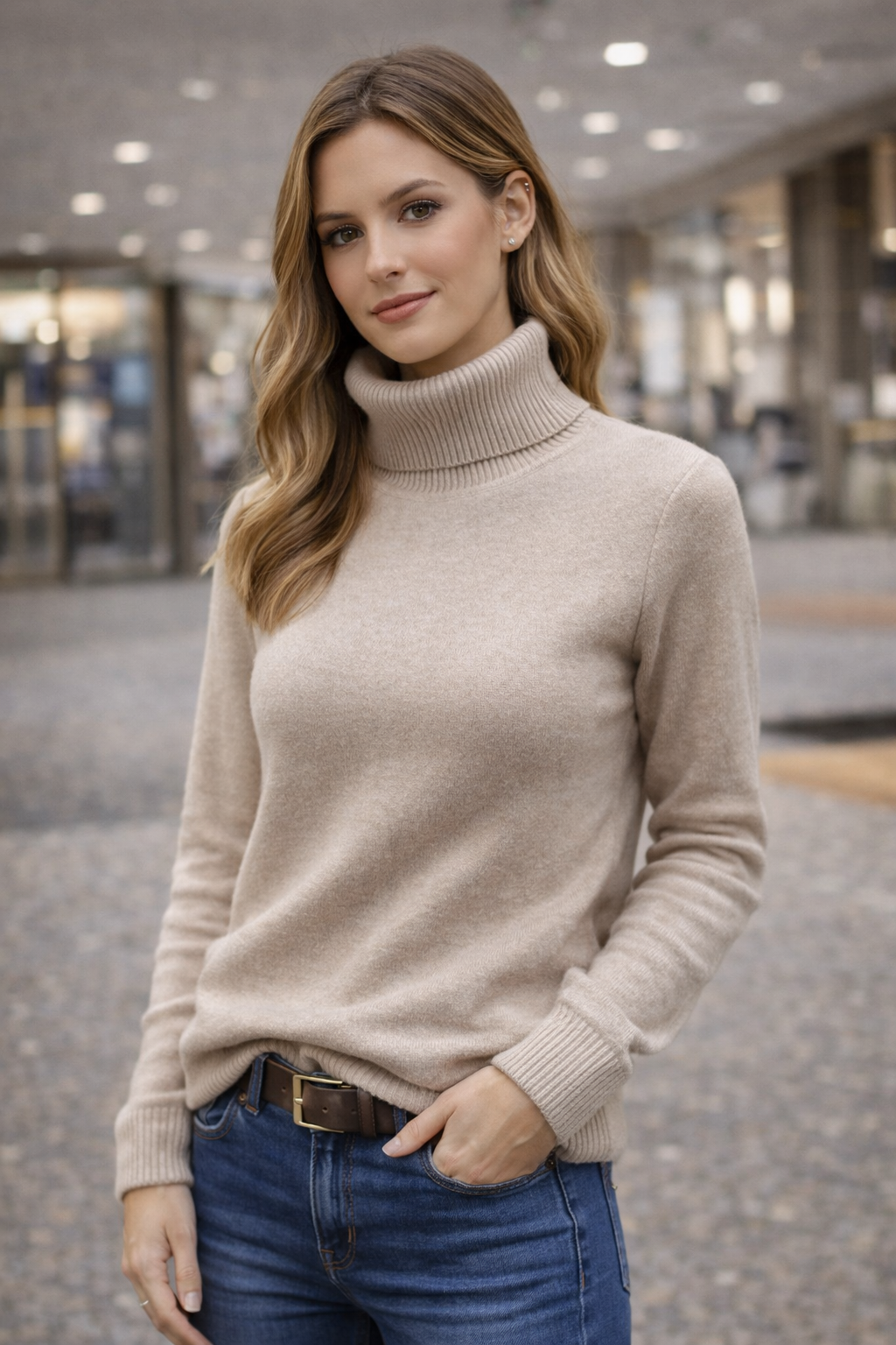 Rosélia™ | Cozy Winter Sweater — Refined & Warm Comfort