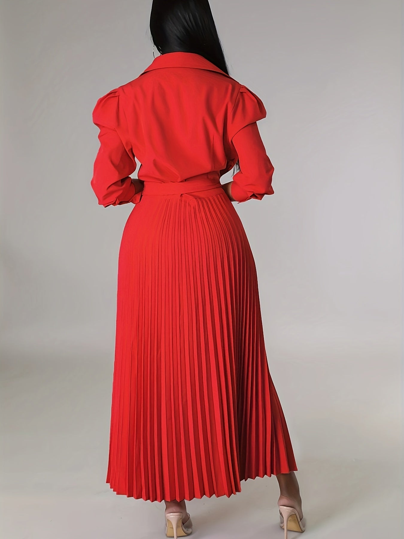 Aurora Grace™ Pleated Dress