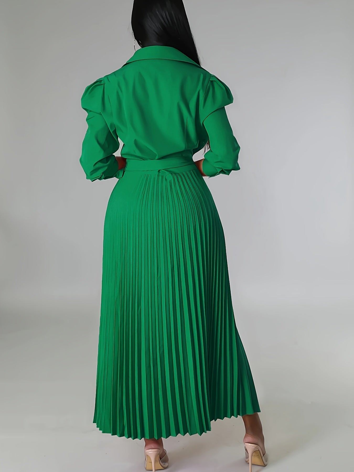 Aurora Grace™ Pleated Dress
