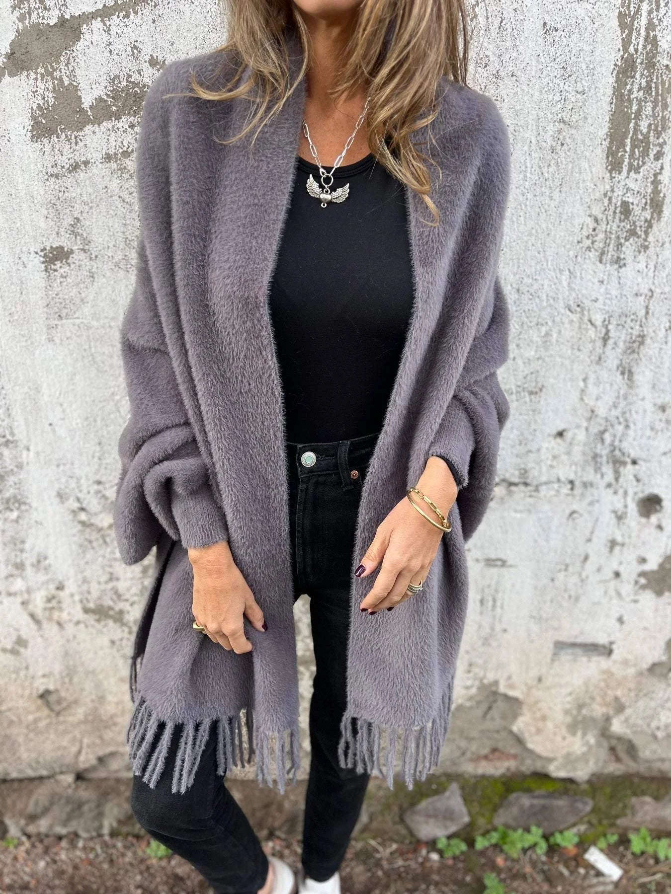 SoftWrap™ | Cozy Shawl Cardigan
