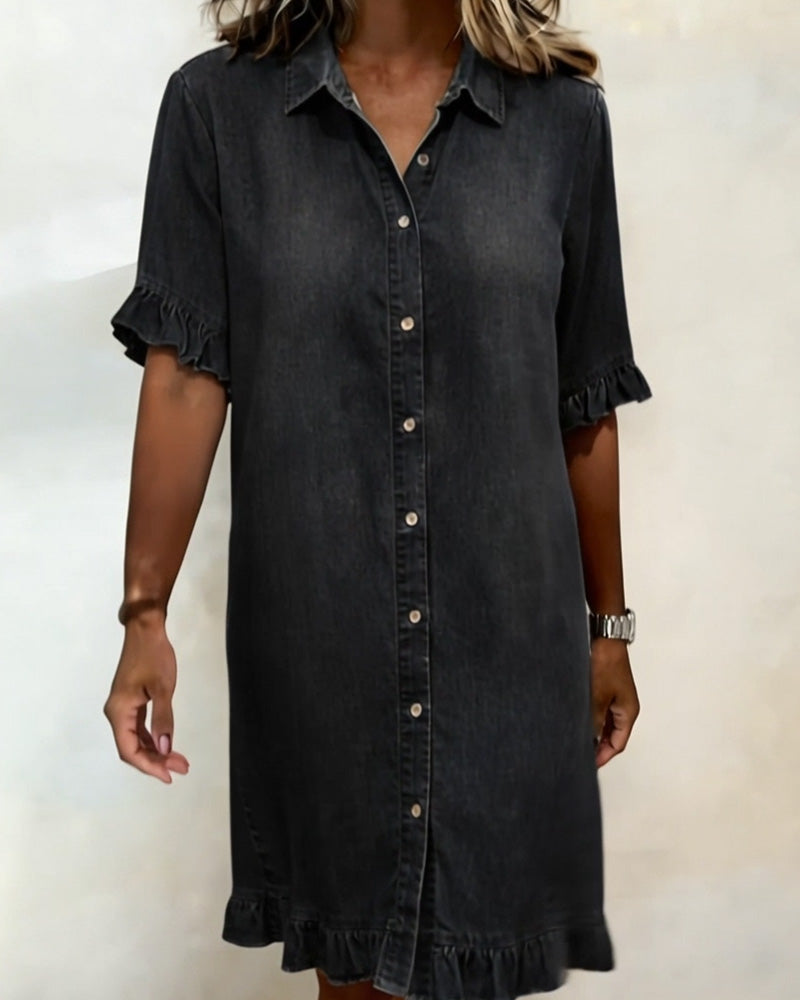 Veloura Harper™ Effortless Denim Dress