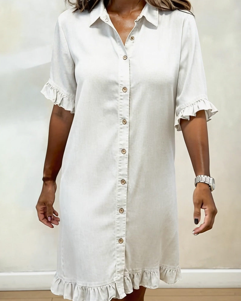 Veloura Harper™ Effortless Denim Dress