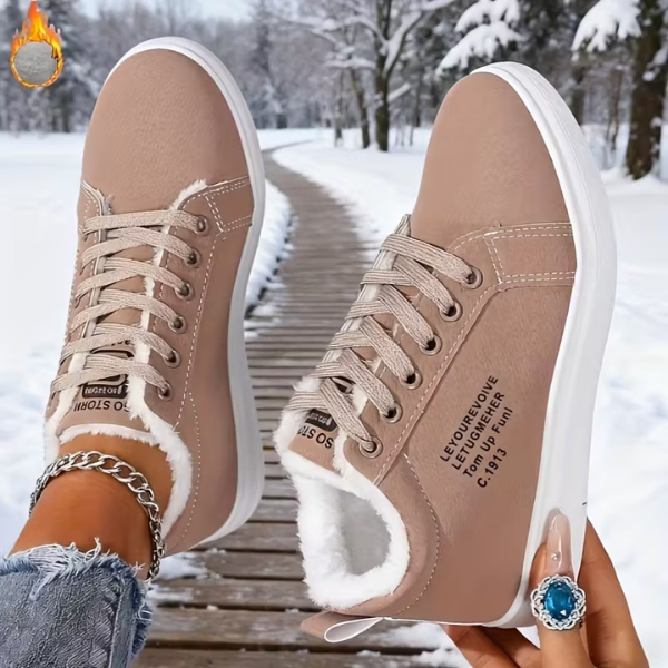 NorthCloud™ | Ultra-Warm Plush Sneakers for Cold Canadian Days