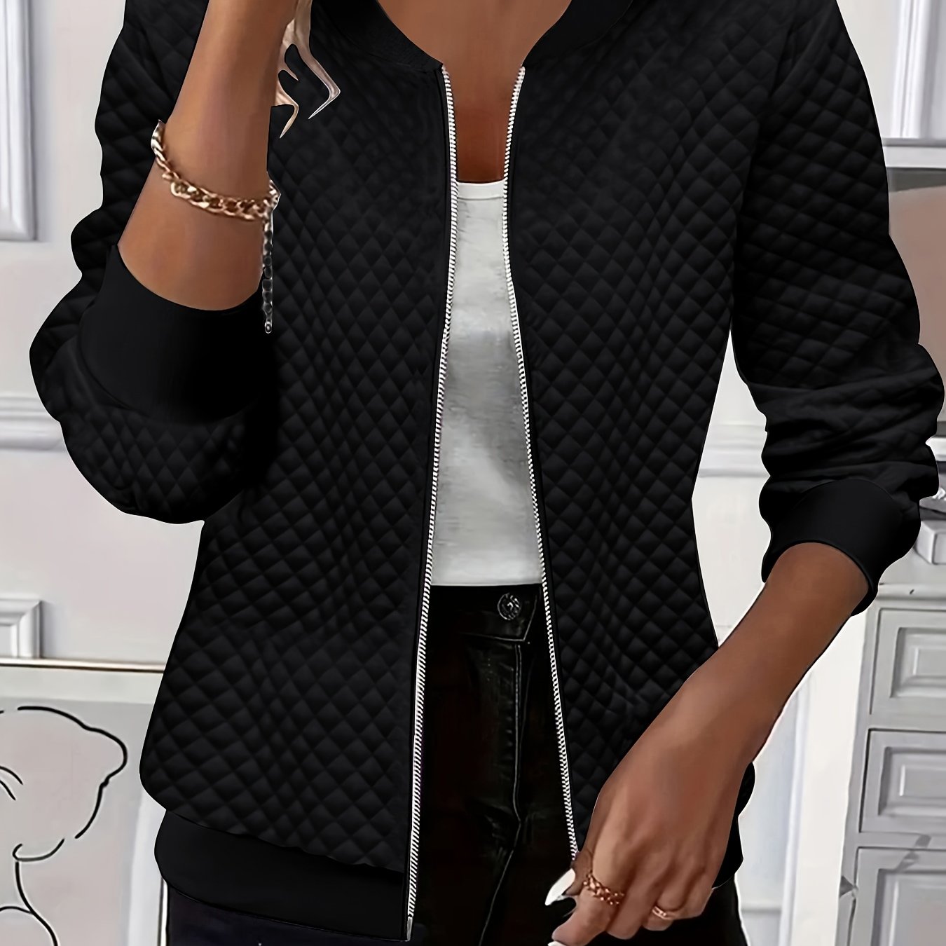 Veloura Ease™ Elegant Textured Jacket