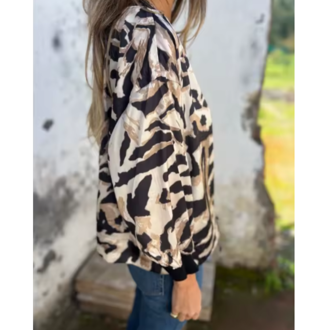 Boreal Chic™ Leopard Zip Jacket