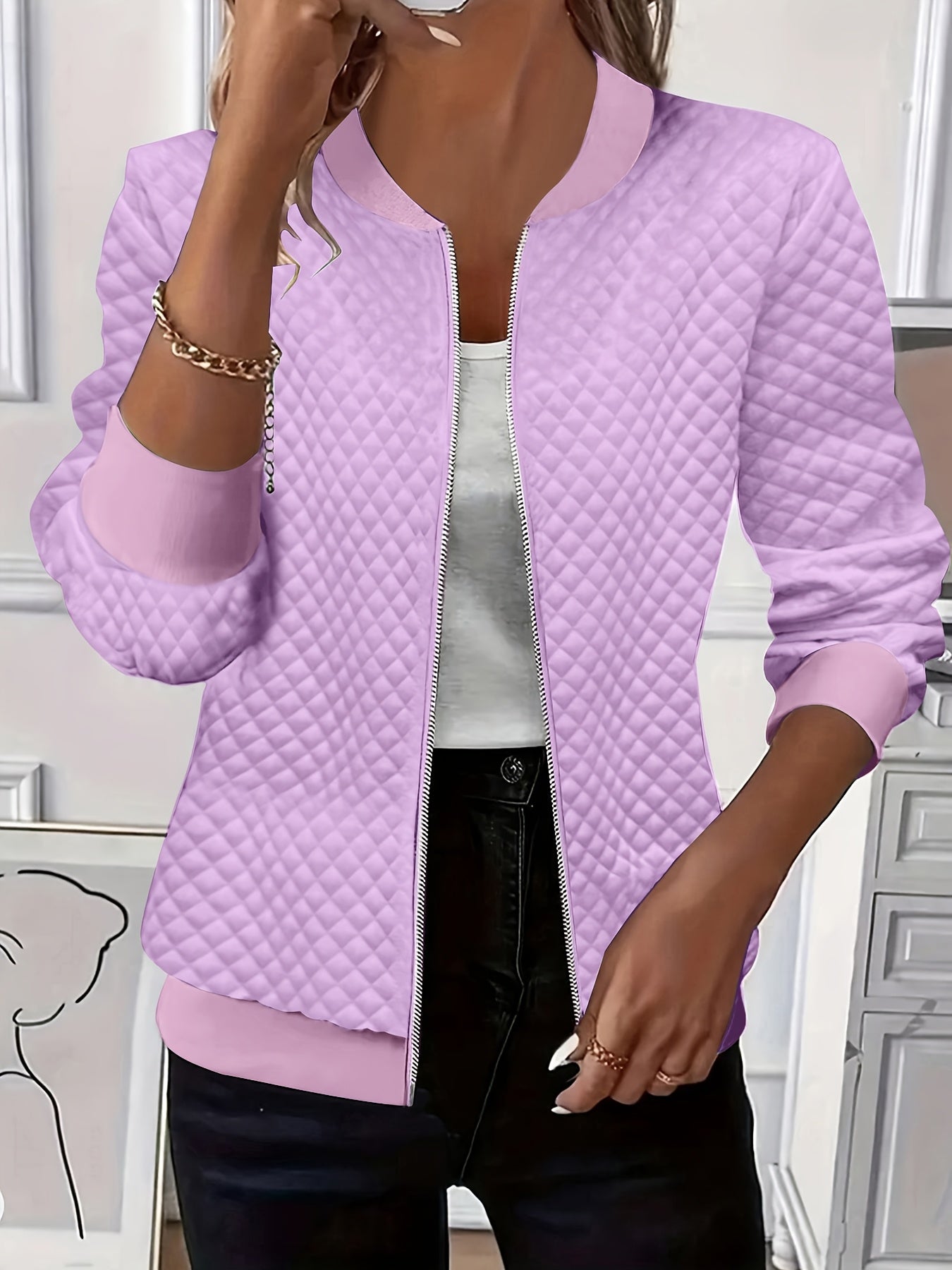 Veloura Ease™ Elegant Textured Jacket