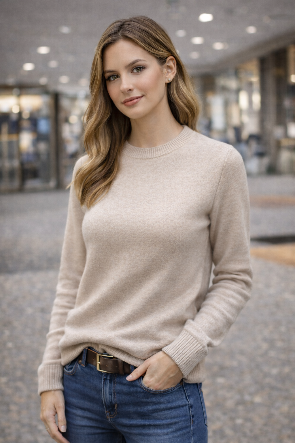 Rosélia™ | Cozy Winter Sweater — Refined & Warm Comfort