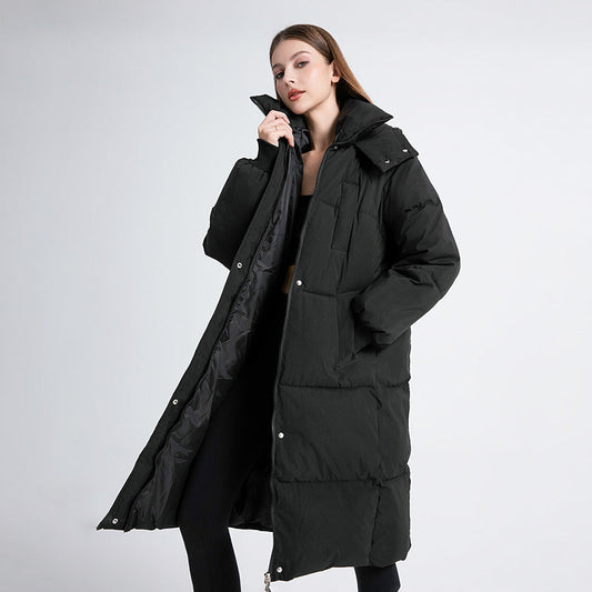 TrueNorth™ – Classic Hooded Long Puffer Coat