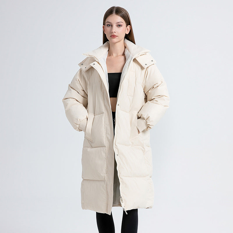 TrueNorth™ – Classic Hooded Long Puffer Coat