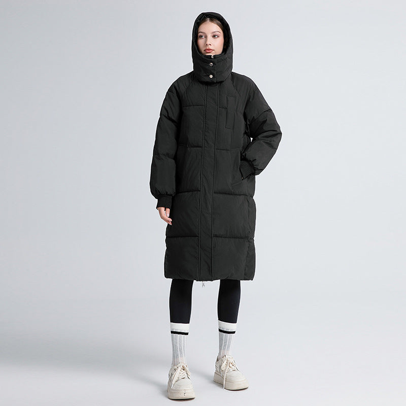 TrueNorth™ – Classic Hooded Long Puffer Coat