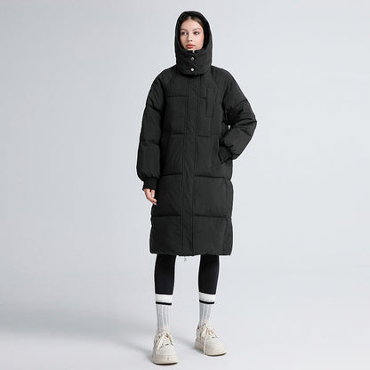TrueNorth™ – Classic Hooded Long Puffer Coat