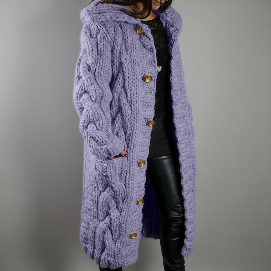 Claire | Elegant Wool-Blend Coat with Gentle Shaping