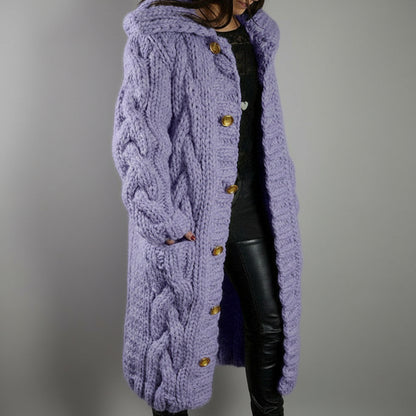 Claire | Elegant Wool-Blend Coat with Gentle Shaping