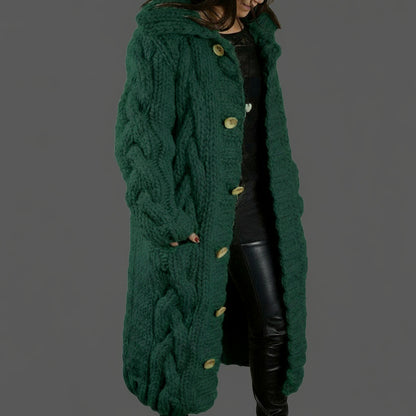 Claire | Elegant Wool-Blend Coat with Gentle Shaping