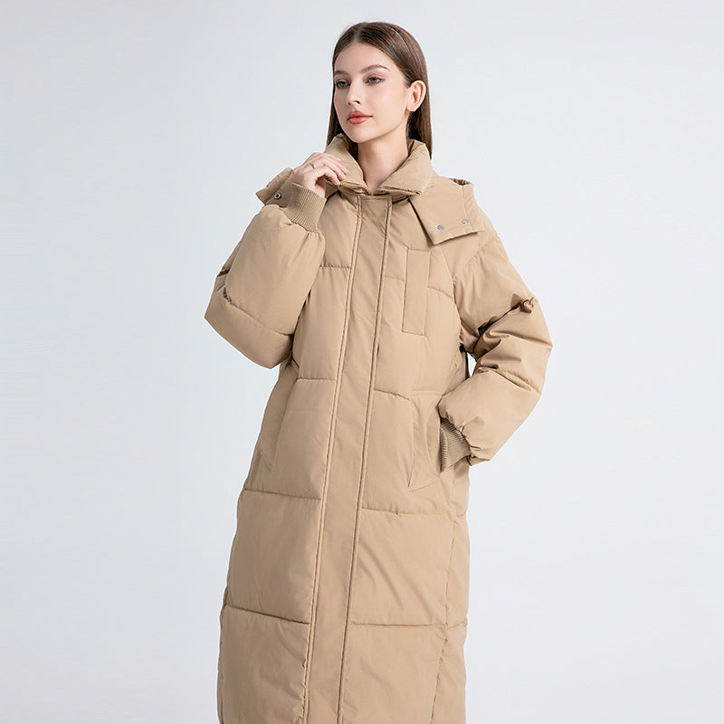 TrueNorth™ – Classic Hooded Long Puffer Coat