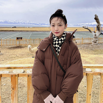 TrueNorth™ – Classic Hooded Long Puffer Coat