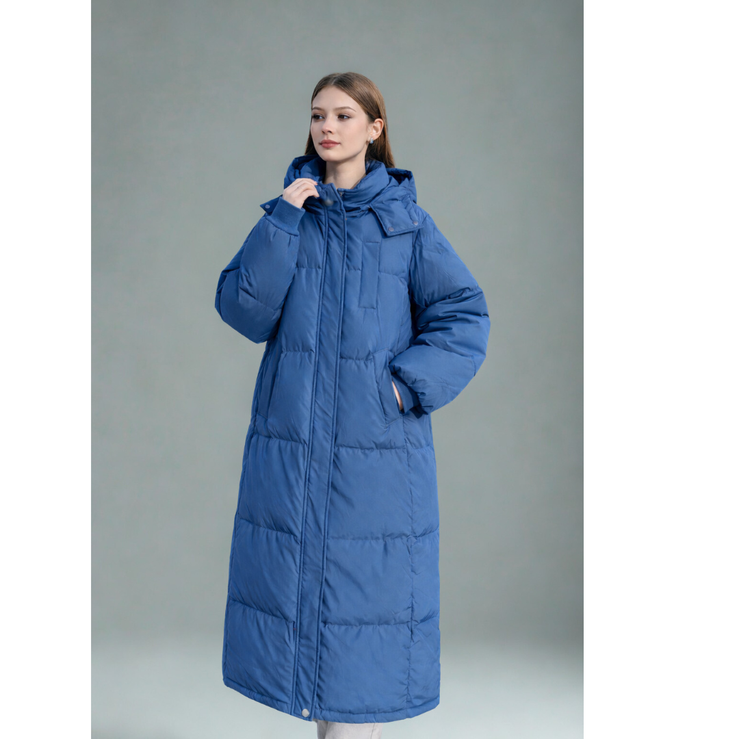 TrueNorth™ – Classic Hooded Long Puffer Coat