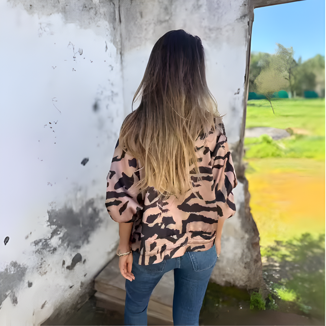 Boreal Chic™ Leopard Zip Jacket