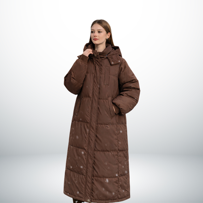 TrueNorth™ – Classic Hooded Long Puffer Coat