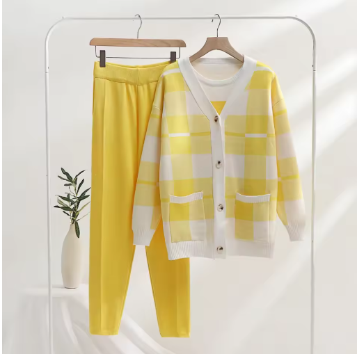 Serelle™ Soft Knit Lounge 3-Piece Set