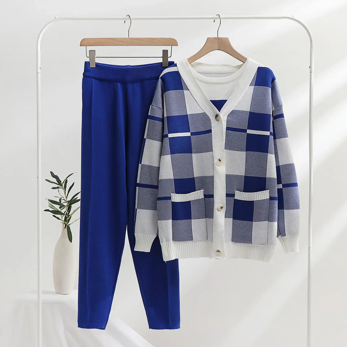 Serelle™ Soft Knit Lounge 3-Piece Set