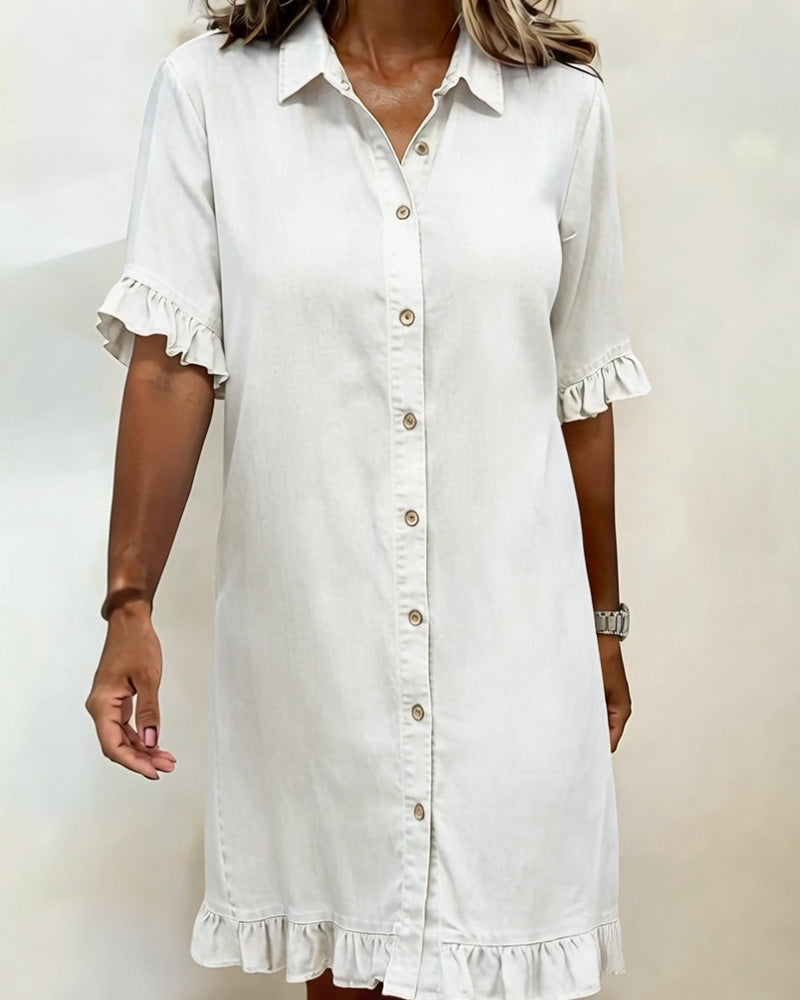 Veloura Harper™ Effortless Denim Dress