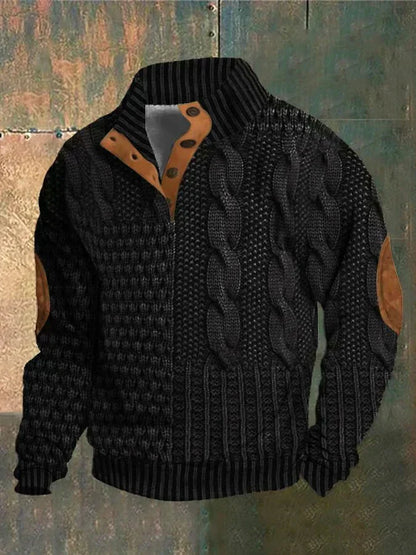 HUDSON™ | Vintage-Chic Knit Sweater for Canadian Style