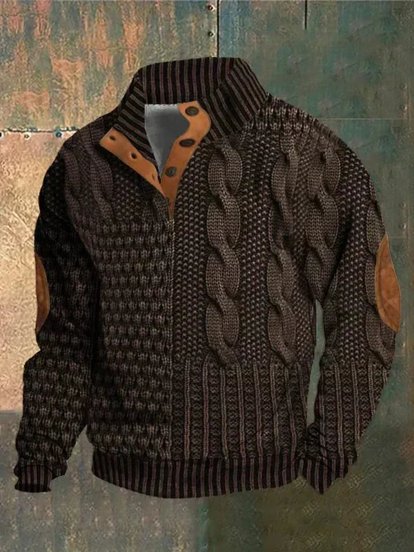 HUDSON™ | Vintage-Chic Knit Sweater for Canadian Style